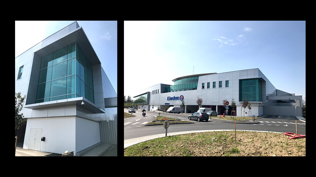 LECLERC CENTRE COMMERCIAL - Envelope du bâtiment