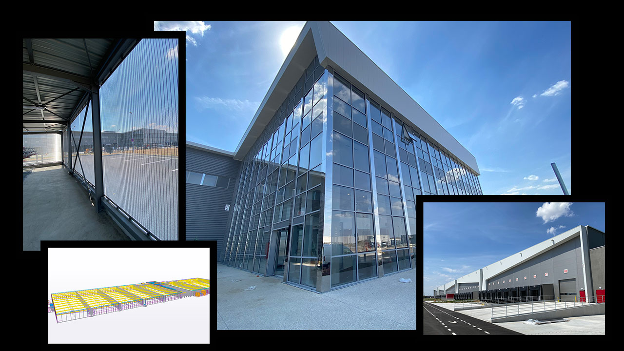 Bâtiment de bureaux Plateforme logistique Corbas