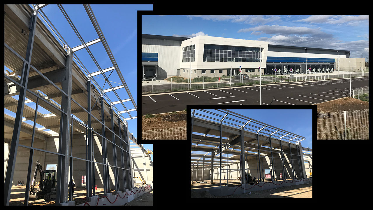 Bâtiment de bureaux Plateforme logistique St Quentin