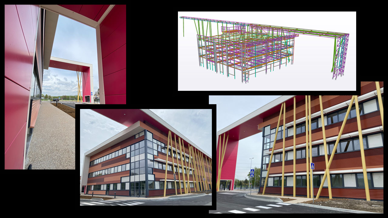 Bâtiment de bureaux Miribel