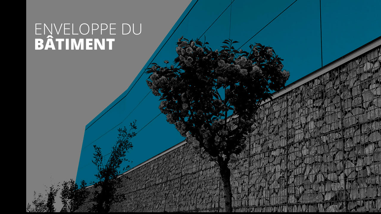 Charpente metallique enveloppe du batiment